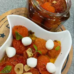Healthy Appetizer with Cherry Tomatoes