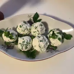Antipasto with parsley