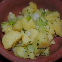 Potato Salad with leeks