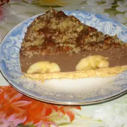 Banana Biscuit Cake with Cocoa