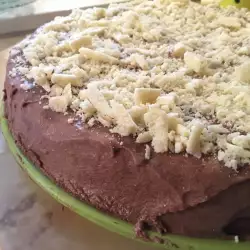 Chocolate Cake with white chocolate