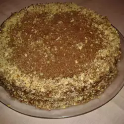 Chocolate Cake with walnuts