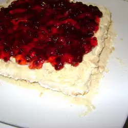 Easy Biscuit Cake with Mascarpone and Jam