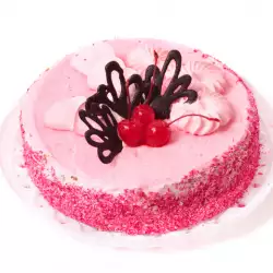 Red Velvet Cake with Flour