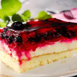 Sour Cream Torte with Starch