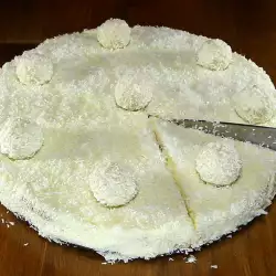 Coconut Torte with lemons