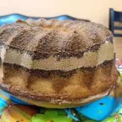 The Fluffiest Tricolor Sponge Cake