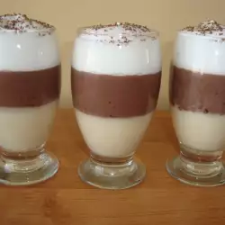 Three-Layer Chocolate Pudding in a Glass