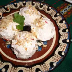 Yoghurt Salad with peppers