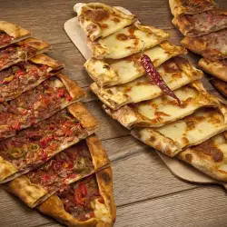 Turkish Pide with yeast