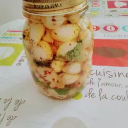 Pickled Garlic in Jars