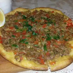 Turkish Pizza with mince