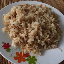 Pilaf with broth