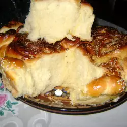 Cheese Bread with sesame seeds