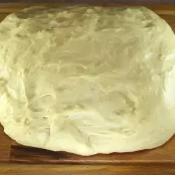 Dough with eggs