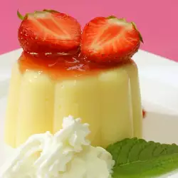 Egg-Free Pudding with Mint