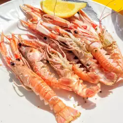 Healthy recipes with seafood