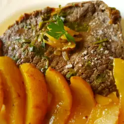 Stewed Veal with Pears