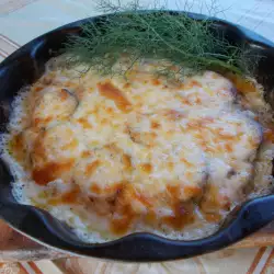 Casserole with carrots