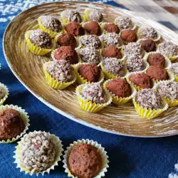 Truffles with tahini