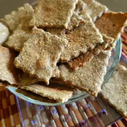 Saltines with chia seeds