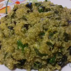 Pilaf with parsley