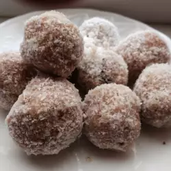Raw Candy with Coconut Flakes