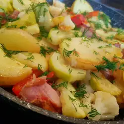 Potatoes with Smoked Meat