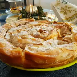 Twisted Pumpkin, Carrot and Apple Filo Pastry Pie