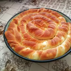 Cheese Bread with feta cheese