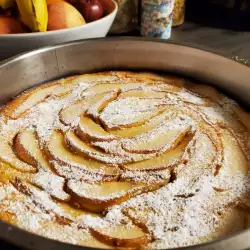 Pear Cake with Brown Sugar