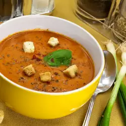 Lentil Soup with garlic