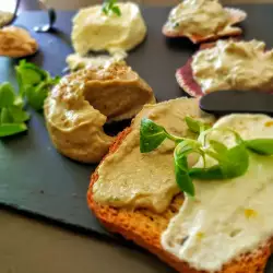 Vegetable Spread with garlic