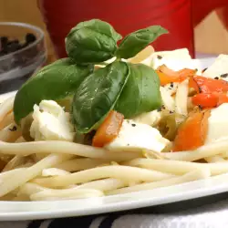 Sour Cream Pasta with Peppers
