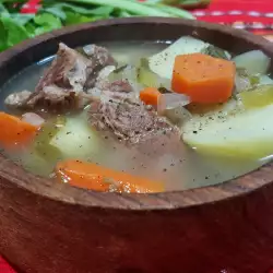 Boiled Beef with carrots