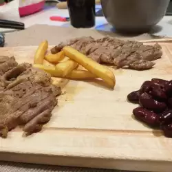 Meat with Olive Oil