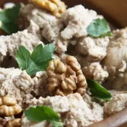 Vegetable Spread with walnuts