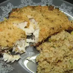 Baked Fish with parmesan