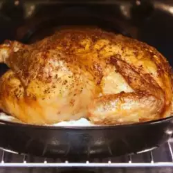 Roasted Turkey with sauerkraut