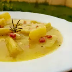 Stew with rosemary