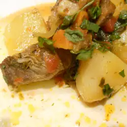 Potato Stew with Garlic