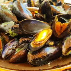 Mussels with Wine