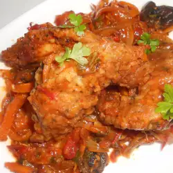 Stewed Chicken with tomatoes