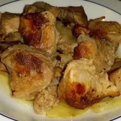 Stewed Pork with white wine
