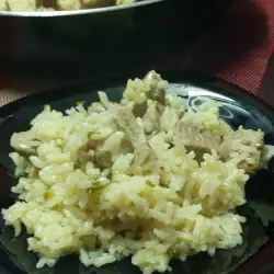 Rice with Meat and Garlic