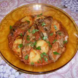 Rabbit and Potatoes with Tomatoes
