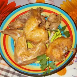 Stewed Rabbit with butter