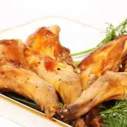 Oven-Baked Rabbit with White Wine