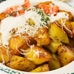 Roasted Potatoes with parsley