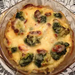 Broccoli with Processed Cheese